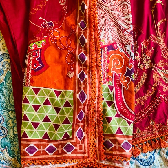 Pakistani 3 picec ladies full embroidery dress - Picture 6 of 7